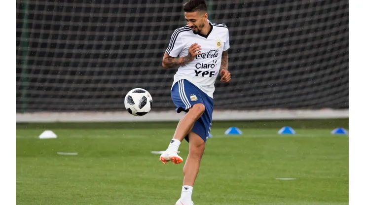 Lanzini en la Selección Argentina