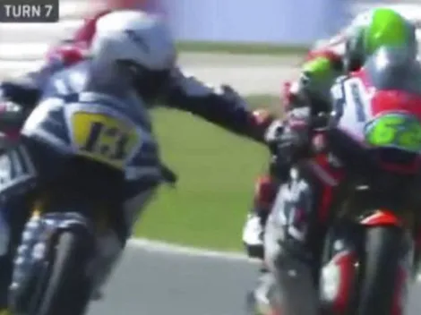 Piloto enloquece, aprieta el freno de su contrincante durante la carrera y es despedido del equipo