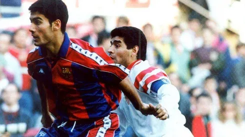 CRACKS. Ambos fueron muy buenos futbolistas. (Foto: Pinterest).