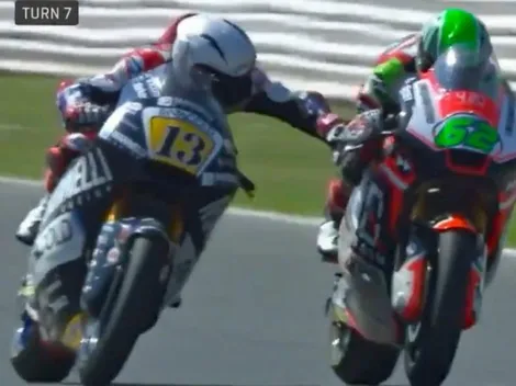 El premio 'anti fair play' del año es para Fenati, del MotoGP