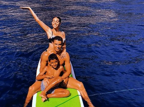 Georgina subió una tierna foto con Cristiano Jr, pero todos se quedaron mirando otra cosa