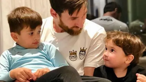 Mateo volvió a ser el gran protagonista de la foto familiar de los Messi