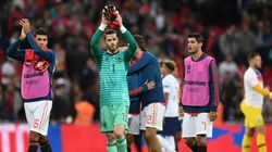 APLAUSOS PARA ÉL. David De Gea fue de lo mejor de España ante Inglaterra (Foto: Getty).