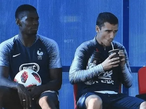 Griezmann hizo que todos los franceses campeones del mundo tomen mate