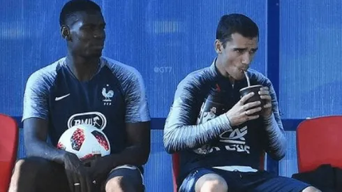 Grizzy y Pogba, disfrutando los mates.