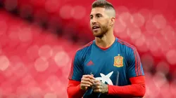 Sergio Ramos en la Selección de España.