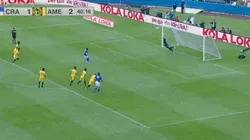 César Delgado no tuvo nada de puntería.