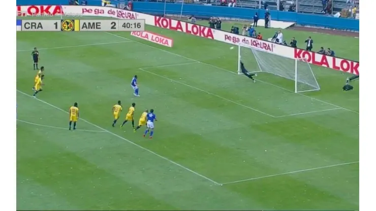 César Delgado no tuvo nada de puntería.