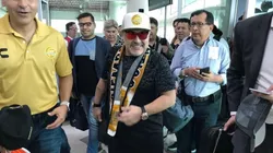 Apenas llegó a Sinaloa, Maradona tiró una frase para que lo amen todos