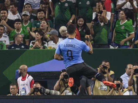 Uruguay humilló a México con un Lucho Suárez imparable