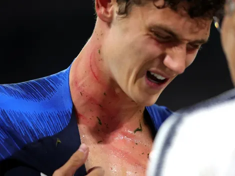 Rudiger le pidió perdón en Twitter a Pavard después de destruirle el cuello