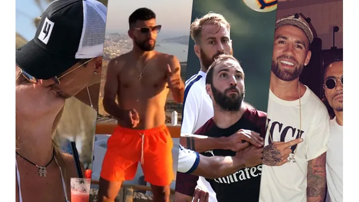 Las vacaciones de los (por ahora) exjugadores de la Selección