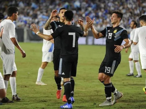 Quién si no: a Argentina le dieron un penal y lo pateó Pity Martínez