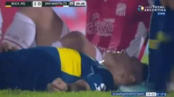 Paolo Goltz cayó con los ojos blancos y asustó a todo Boca