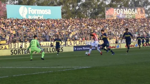 Boca jugó un primer tiempo horrible.