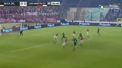 Boca jugaba horrible hasta que la agarró Cardona: el 1-0 de Boca contra San Martín