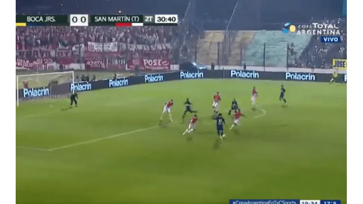 Boca jugaba horrible hasta que la agarró Cardona: el 1-0 de Boca contra San Martín