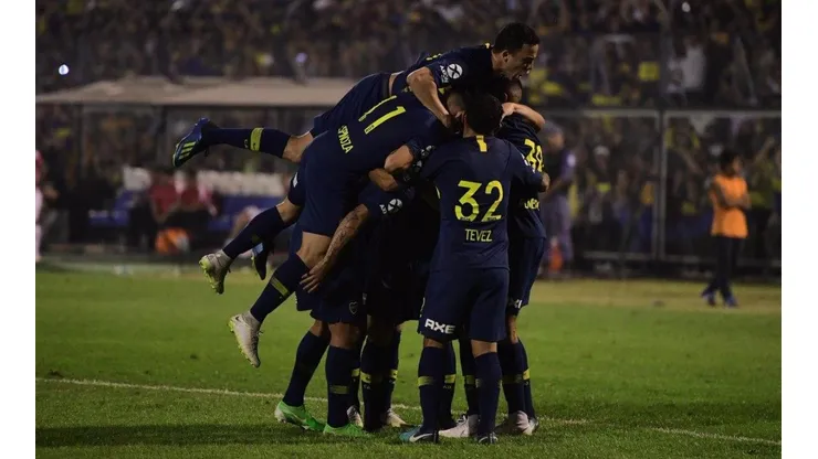 Todo Boca celebra una victoria difícil.