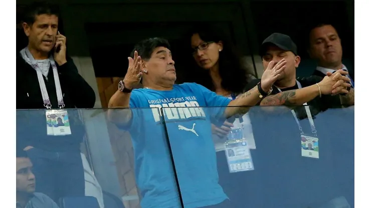La repudiable tapa con la que un diario de México informó la llegada de Maradona a Dorados