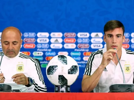 Tagliafico defendió a Sampaoli: "No terminó de jugar como él quería"