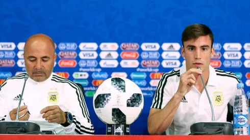 Tagliafico defendió a Sampaoli.