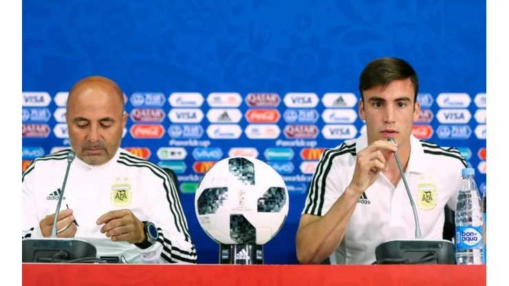 Tagliafico defendió a Sampaoli.
