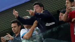 Las redes se burlaron de Maradona