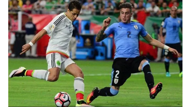 México vs Uruguay (Foto: Getty)