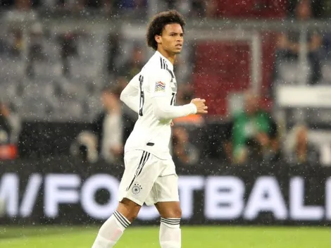 Sané tuvo una charla con Löw y se fue de la concentración de Alemania