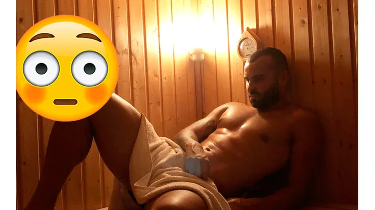 EL BORRADO, EN EL SAUNA. Jesé se muestra despreocupado.
