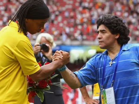 Querétaro usó a Ronaldinho para darle una amarga bienvenida a Maradona