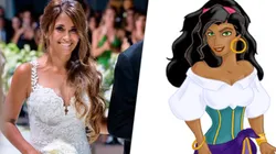 ¡Hermosa! A Anto la comparan con princesas.