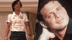 Lainez cantó para la concentración mexicana.