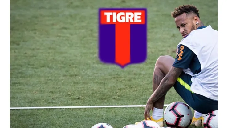 En Tigre hay un jugador que se hace el amigo de Neymar