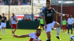 PARTIDO REÑIDO. Estudiantes y Luján empataron en el Viaducto.