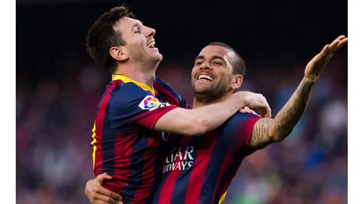 La confesión de Dani Alves sobre Lionel Messi que es furor