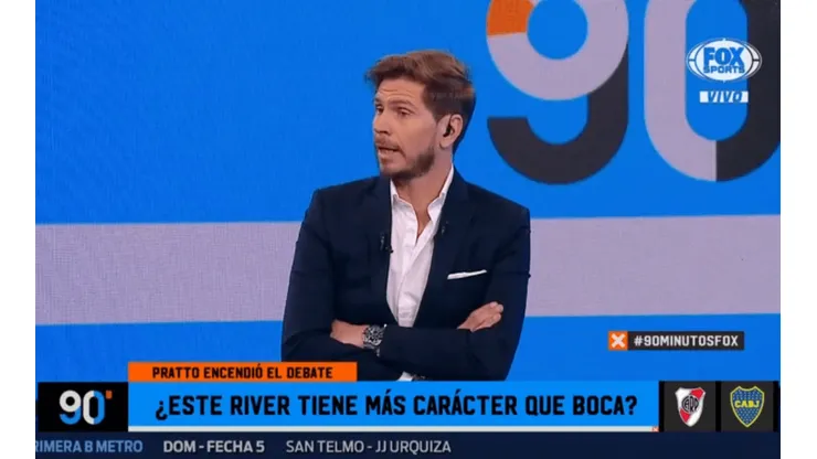 Pollo Vignolo: "Si yo tengo que jugar contra alguien a nivel continental, yo agarro a River"