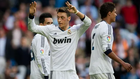 Foto de Mesut Ozil cuando jugaba en el Real Madrid.