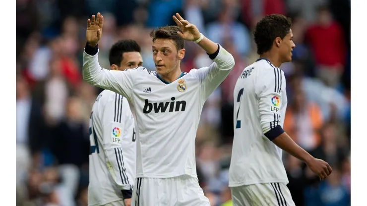 Foto de Mesut Ozil cuando jugaba en el Real Madrid.