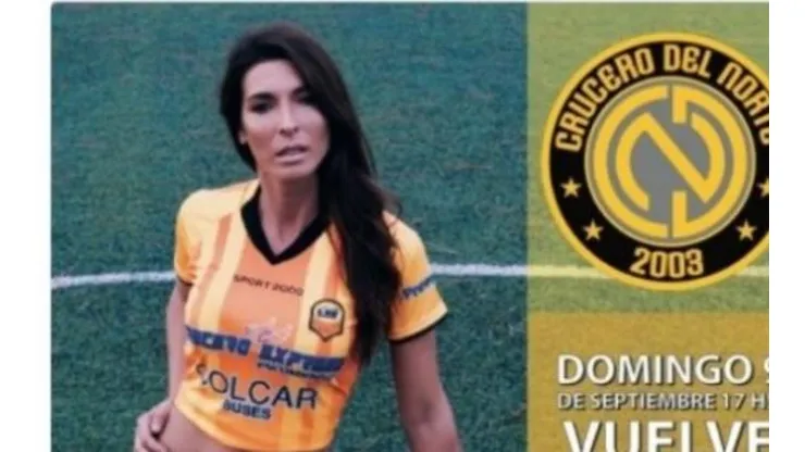 La promoción de Crucero del Norte con una mujer arrodillada en bombacha que causó repudio total