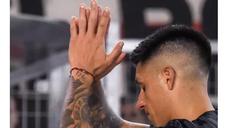 Enzo admitió que fue mano ante San Lorenzo