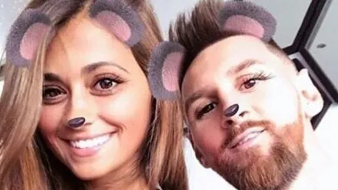 La foto de Antonella Roccuzzo con Mateo que subió Lionel Messi e hizo estallar las redes