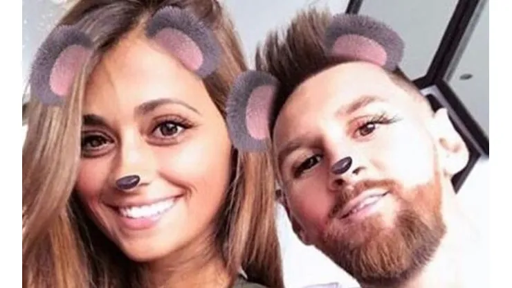 La foto de Antonella Roccuzzo con Mateo que subió Lionel Messi e hizo estallar las redes