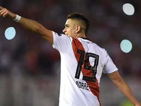 Santos Borré: "Gallardo me volvió a hacer un ganador"