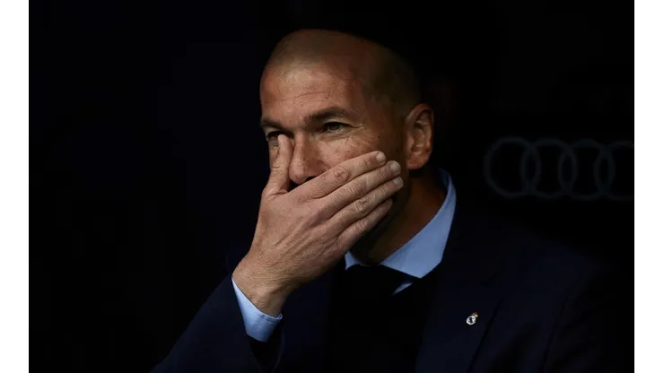 Foto de Zinedine Zidane, exentrenador de Real Madrid.