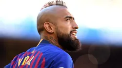 Arturo Vidal se complica con una lesión