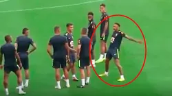 El gesto de Neymar imitando a Cristiano Ronaldo que nadie puede entender