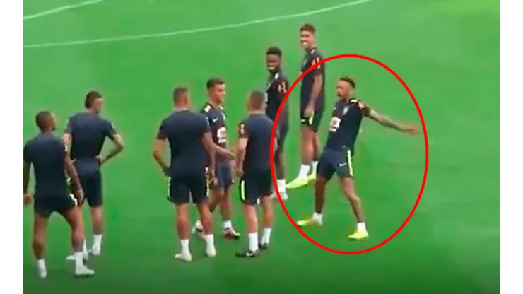 El gesto de Neymar imitando a Cristiano Ronaldo que nadie puede entender
