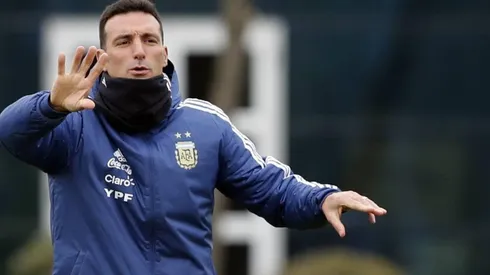 El primer 9 de Scaloni en la Selección Argentina