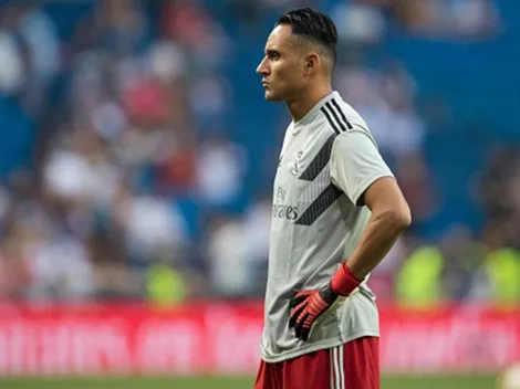 Nunca antes Keylor Navas se había enojado tanto en Real Madrid